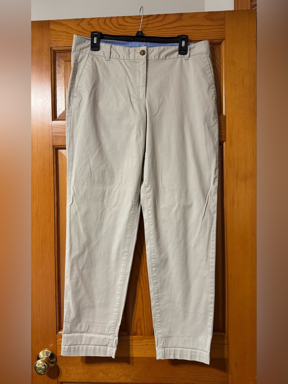 Talbots Women’s Chinos in Light Beige